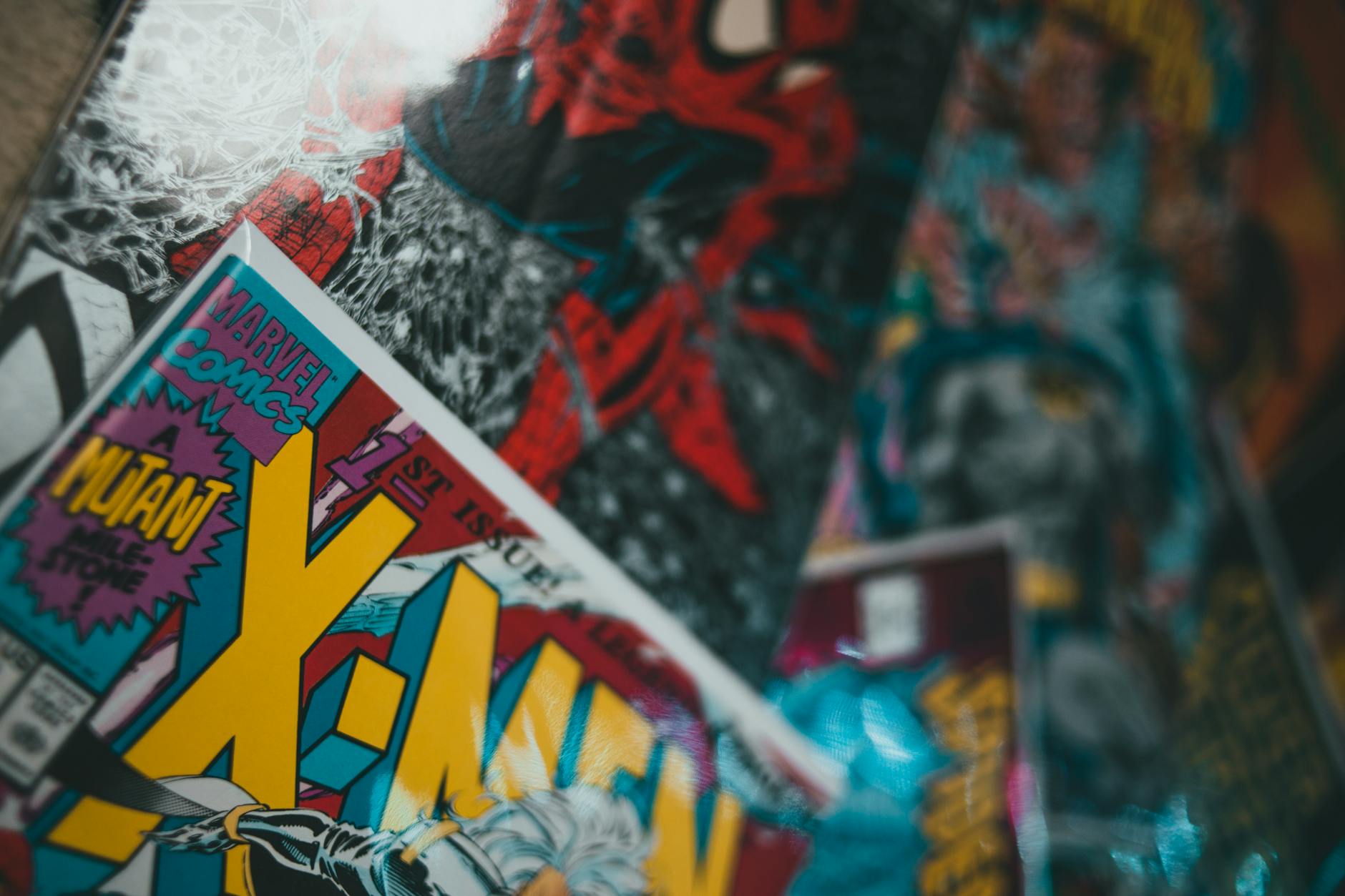 collection of various comic books